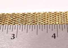 Lovely Heavy Mesh Bracelet in 14K Yellow Gold