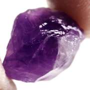 Large 24.48ct untreated uncut Amethyst