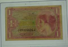 United States Military Payment Certificates Collection included 5C, 10C, 25C, 50C, $1