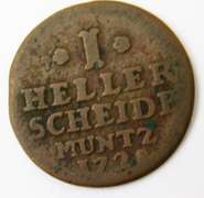 1728 I Heller Austria Coin