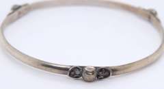 Vintage Sterling Silver Bangle Bracelet