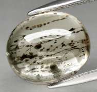 Eye catching 7.11ct untreated Scapolite cabochon