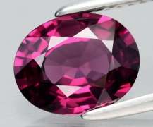 Dazzling VS 1.87ct cherry pink Rhodolite Garnet