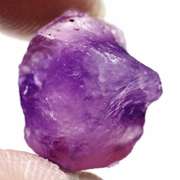 Large 15.24ct untreated uncut Amethyst