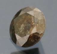 Large! .65ct espresso Diamond solitaire