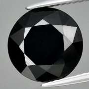 Elegant 4.50ct unheated black Spinel