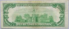 $100 1929 Series National Currency Note