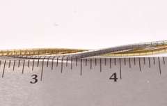 Mesmerizing Omega Link Bracelet in Two Tone Gold