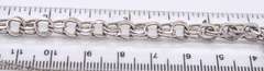925 Sterling Silver Double Circle Bracelet