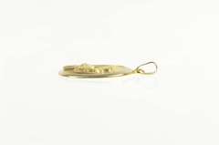 14K Yellow Gold Patron St Mother Teresa Faith Talisman Charm/Pendant