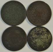 1804 & 1808 Draped Bust and 1809 & 1810 Classic Head Half Cents