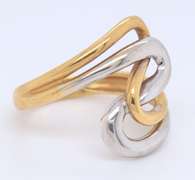 Fantastic 18kt Two Tone Ring