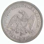 1858-S Seated Liberty Half Dollar