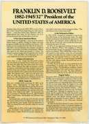 Roosevelt 100th Birthday Gold Commem w/CoA