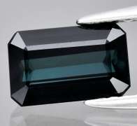 Elegant 1.40ct untreated gray blue Tourmaline