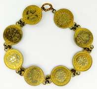 British 3 Pence Coin Bracelet