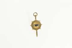 10K Yellow Gold Phi Kappa Phi Honor Society Enamel Lapel Pin/Brooch