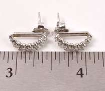 Dazzling Diamond Earrings in 14K Yellow Gold