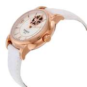 Tissot White Flower Dial Automatic, New In Box.