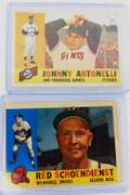 2 Vintage Topps Baseball Cards