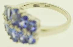 Sterling Silver Tanzanite Ring