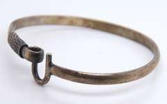 Vintage Sterling Silver Cuff Bangle Bracelet