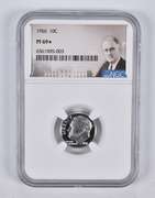 PF69* 1956 Roosevelt Dime NGC