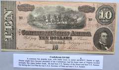 Feb 17 1864 Series $10 CSA Note.