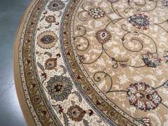 Stunning European Blend of Fashion & Tradition 6' Round