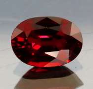 Top black cherry red 2.05ct Rhodolite Garnet