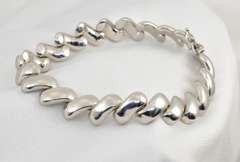 Popular 14k White Gold San Marco Bracelet