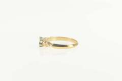 14K Yellow Gold Vintage 1950's NOS 4.0mm Engagement Setting Ring