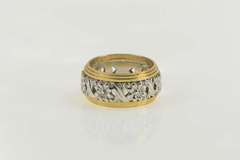 14K Yellow Gold Vintage NOS 1950's Blossom Wedding Band Ring