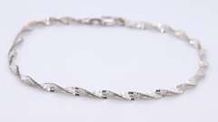Italian Sterling Silver Rope Bracelet