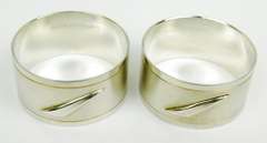 Sterling British Airways Concorde Napkin Rings