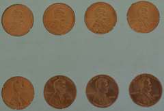 2009 Lincoln Penny Collection with COA