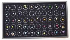 Loos Mixed Gemstone Tray Lot