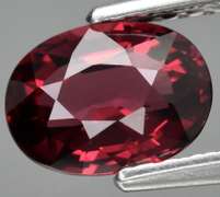 Ravishing 1.06ct rich violet pink Rhodolite Garnet