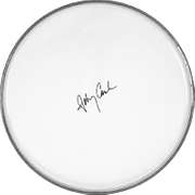 Johnny Cash Autographed Facsimile Signed Drum Head