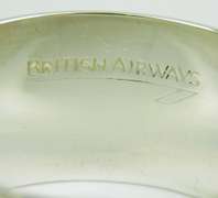 Sterling British Airways Concorde Napkin Rings