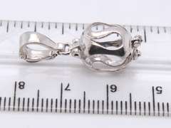 Lot of 2 Vintage Sterling Silver Pendants