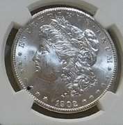 1902-O Morgan Dollar  NGC MS-63