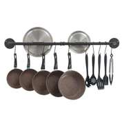 Wall Hanging Rail Rack Kitchen Utensil Wall Mounted