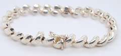 Vintage Italian Sterling Silver Bracelet