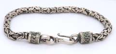 Vintage Sterling Silver Byzantine Bracelet