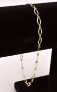 Incredible Oval Link Anklet in Yellow Gold