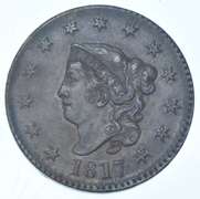 1817 Matron Head Large Cent