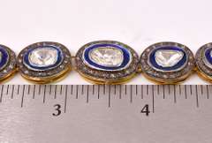 Darling 12.70CTW Diamond Necklace in Gold Plated Sterling Silver