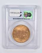 MS63 1915 $20 Saint-Gaudens Gold Double Eagle CAC PCGS