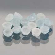 Glistening 8.97ct natural Aquamarine cabochon set